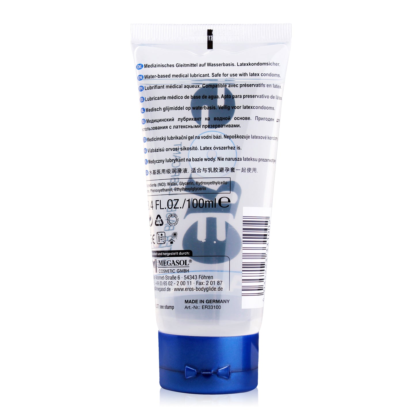 Eros Aqua 水溶性潤滑液 100ml