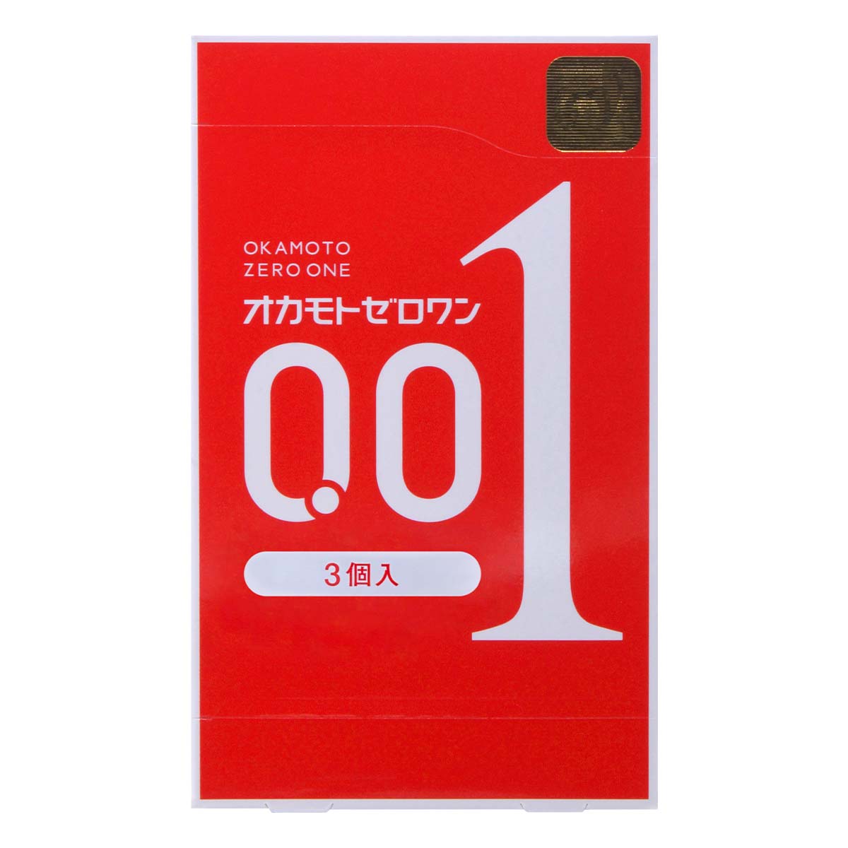 Okamoto 岡本 0.01 (日本版) 3 片裝 PU 安全套