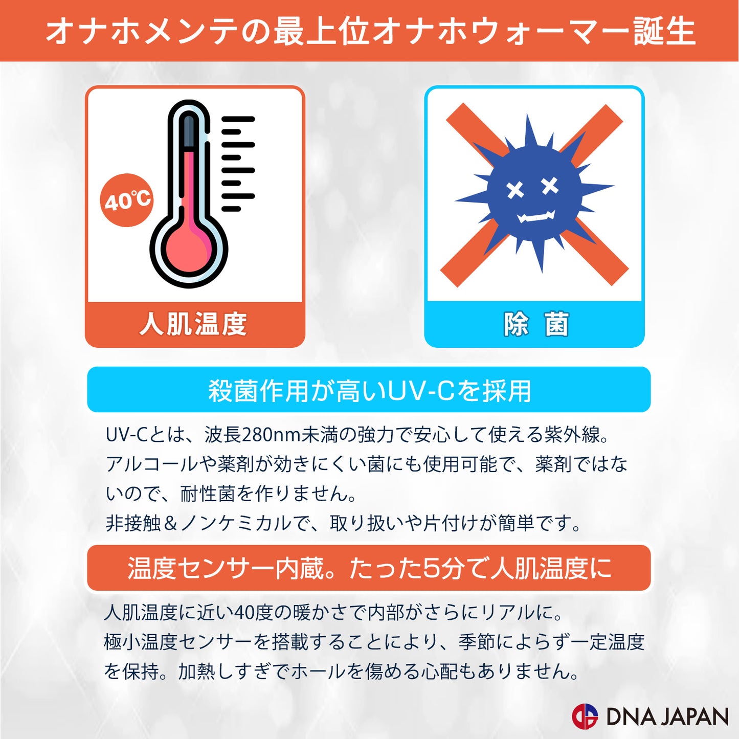 SSI JAPAN UV-C 紫外線飛機杯消毒加溫棒