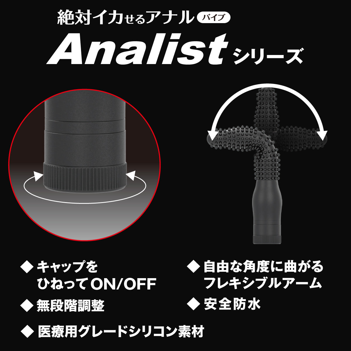 Analist 008 後庭震動器