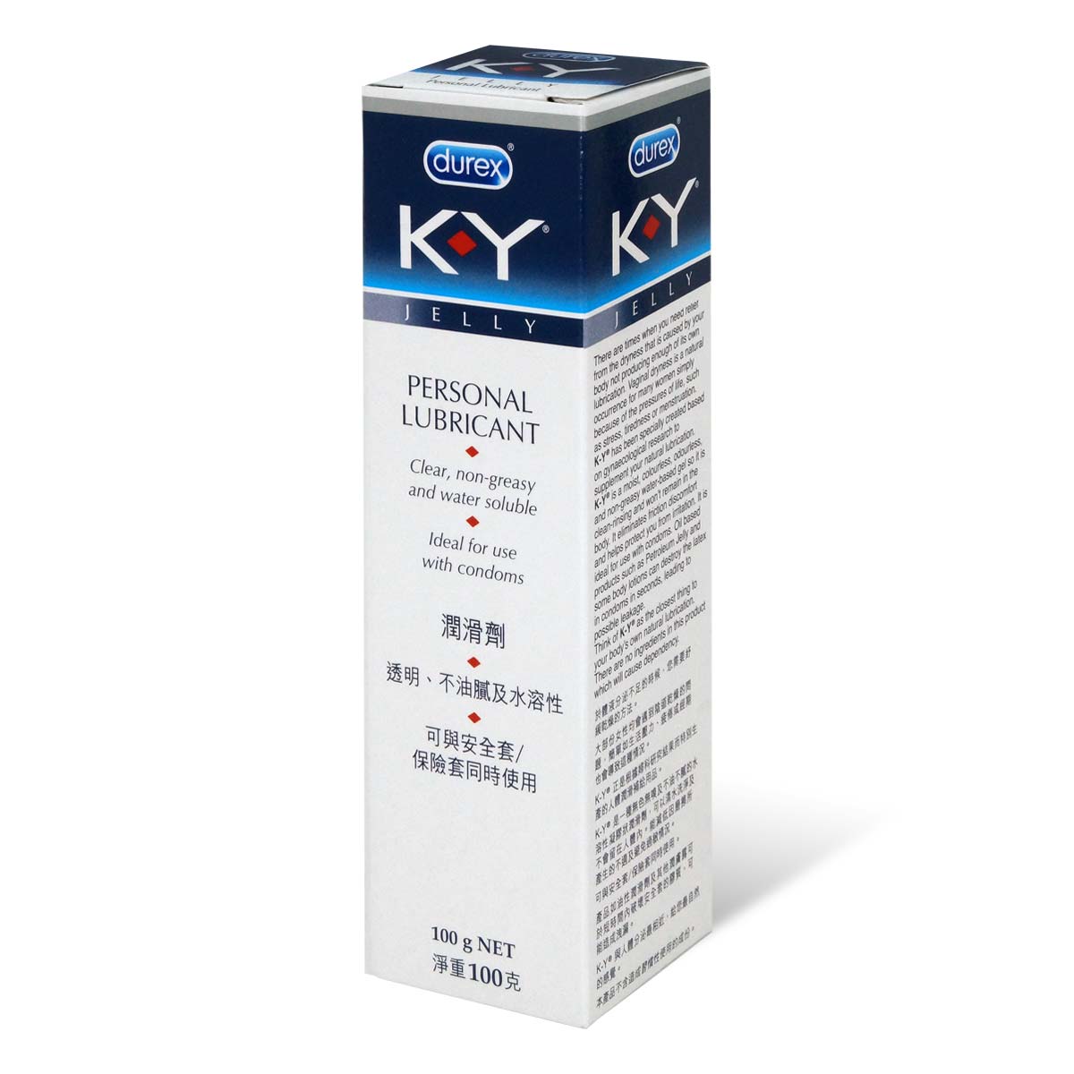 Durex 杜蕾斯 K-Y Jelly 100g 水性潤滑劑 EXP:08/2024