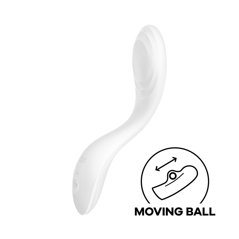 Satisfyer Rrrolling Pleasure 滾球G點按摩棒 白色
