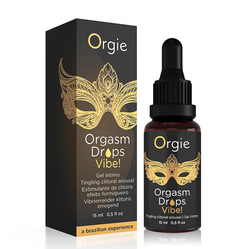 Orgie Orgasm Drops Vibe 可食用跳動式高潮液 15ml