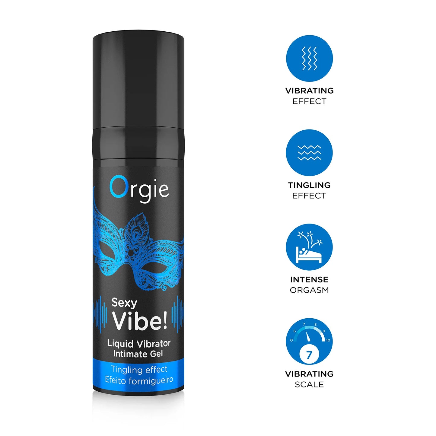 Orgie Sexy Vibe! Liquid Vibrator 跳動式高潮液 15ml