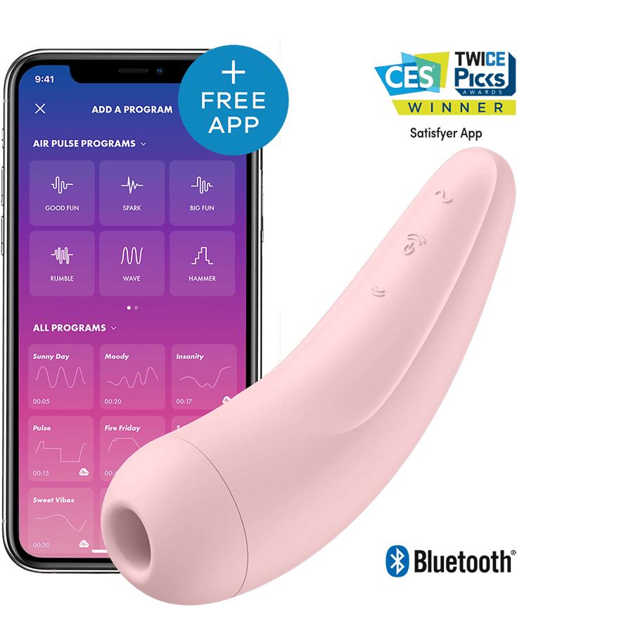 Satisfyer Curvy 2+ 智能APP吸啜器