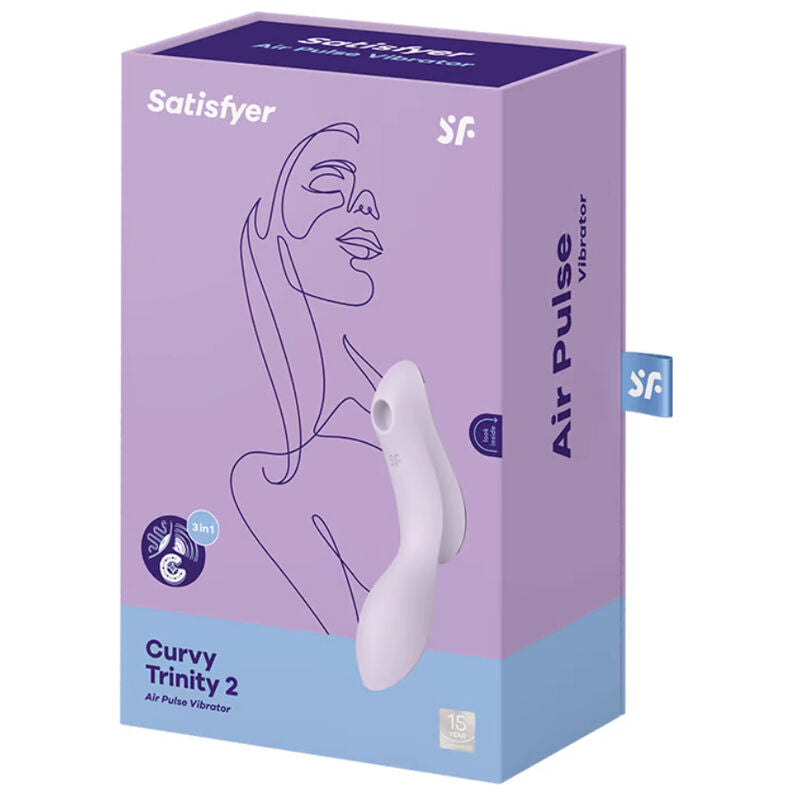 Satisfyer Curvy Trinity 2 陰蒂吸吮震動按摩棒