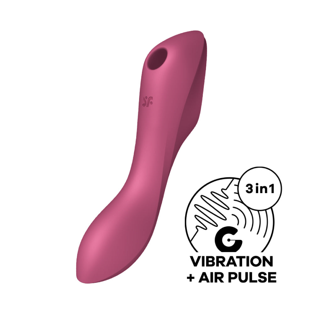 Satisfyer Curvy Trinity 3 陰蒂吸吮震動按摩棒