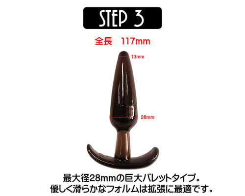 ANAL ANCHOR 4合1 入門級後庭塞