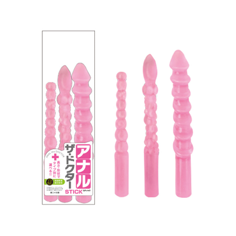 Anal Doctor Stick 肛門醫生三人組(粉紅)