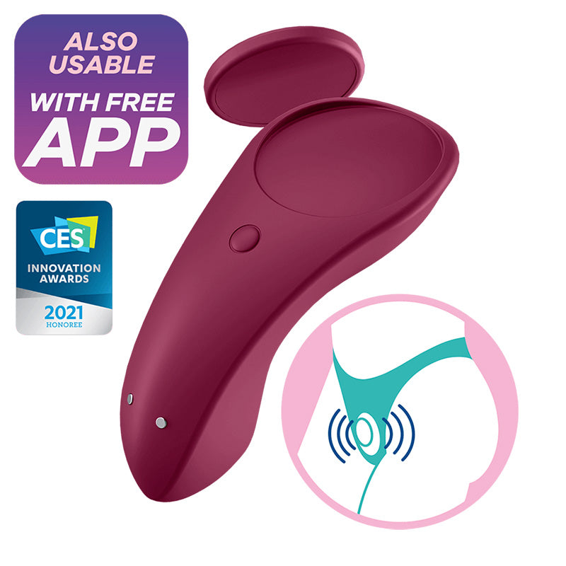Satisfyer Sexy Secret 磁吸式遙控內褲震動器