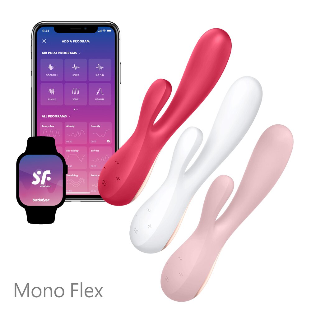 Satisfyer Mono Flex 手機遙控震動棒