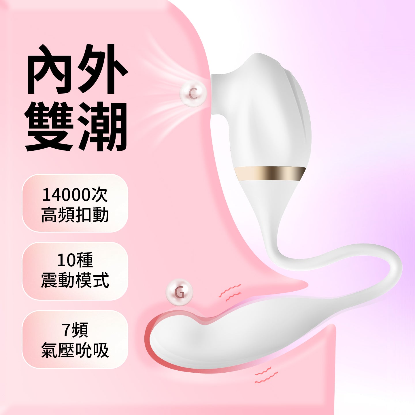 MyToys MySmartSecret Finger APP G點刺激吸啜震動器