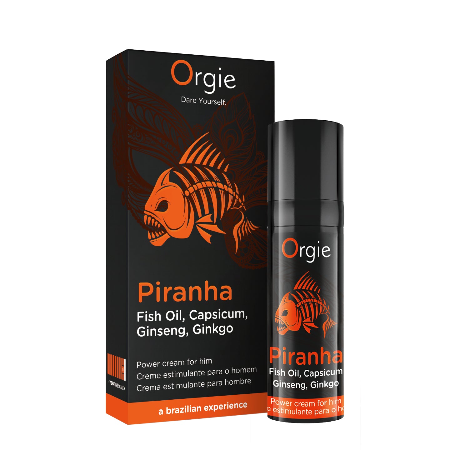 Orgie Piranha Power Cream 蠻牛男士熱感能量增強膏