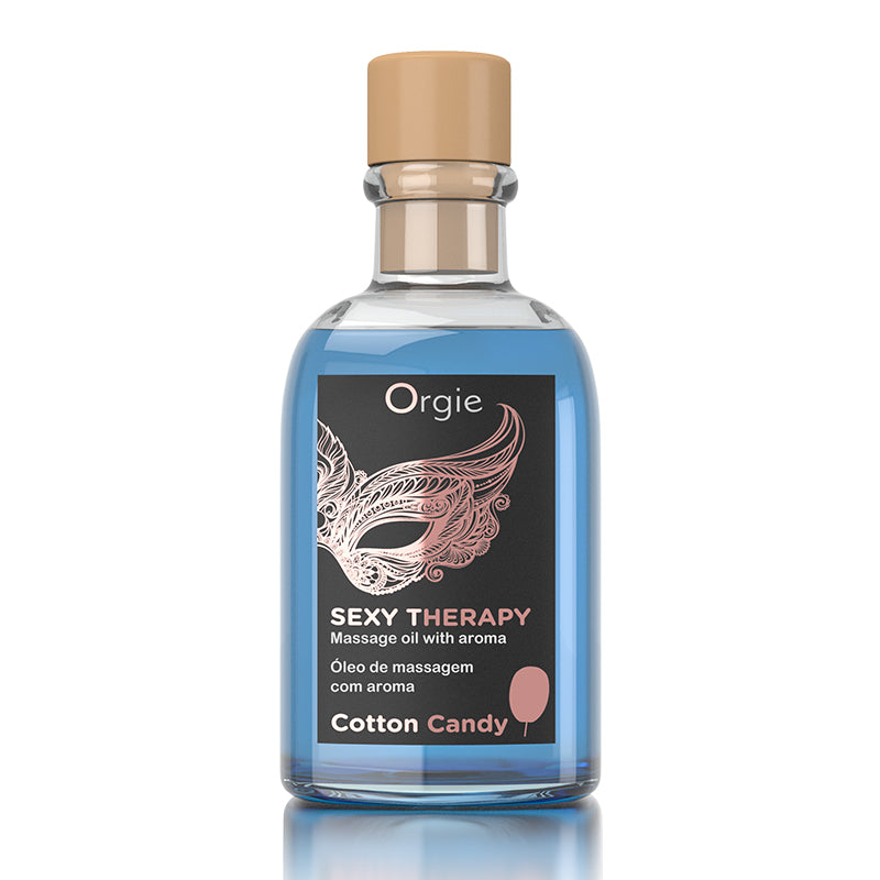 Orgie Lips Massage Kit Cotton Candy 棉花糖味可食用熱感按摩油 100ml