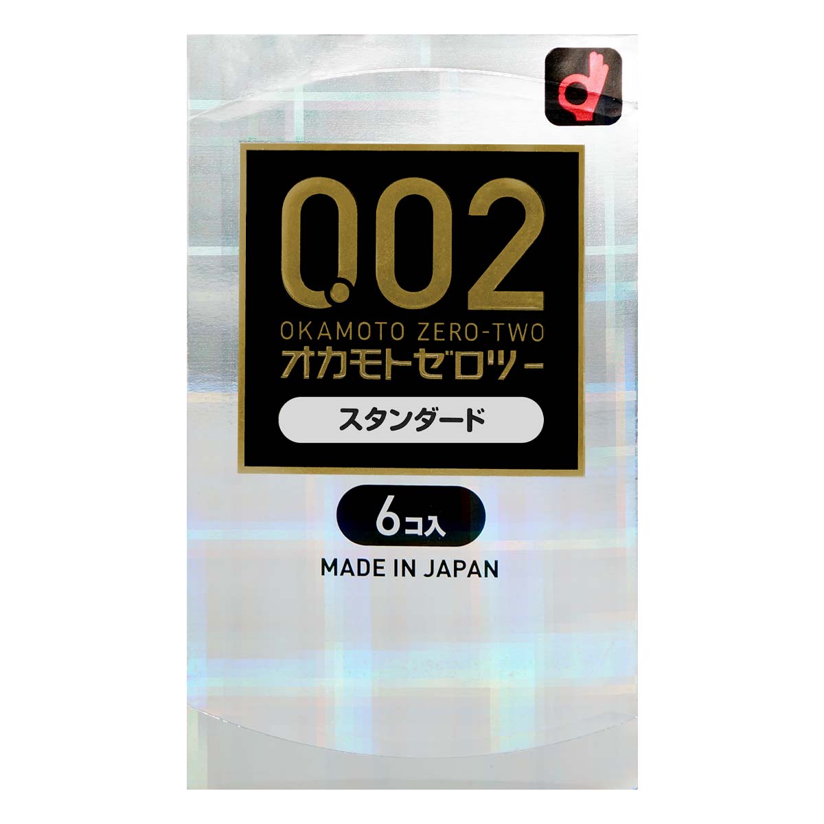 Okamoto 岡本 薄度均一 0.02 (日本版) 6 片裝 PU 安全套
