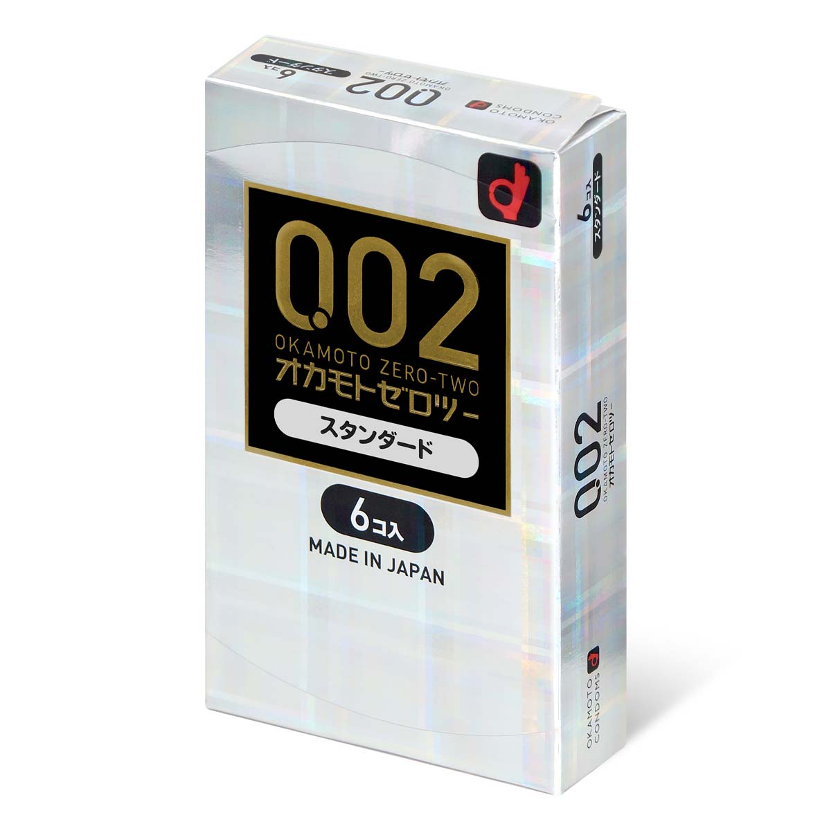 Okamoto 岡本 薄度均一 0.02 (日本版) 6 片裝 PU 安全套