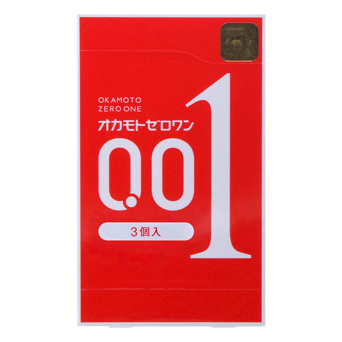 Okamoto 岡本 0.01 (日本版) 3 片裝 PU 安全套
