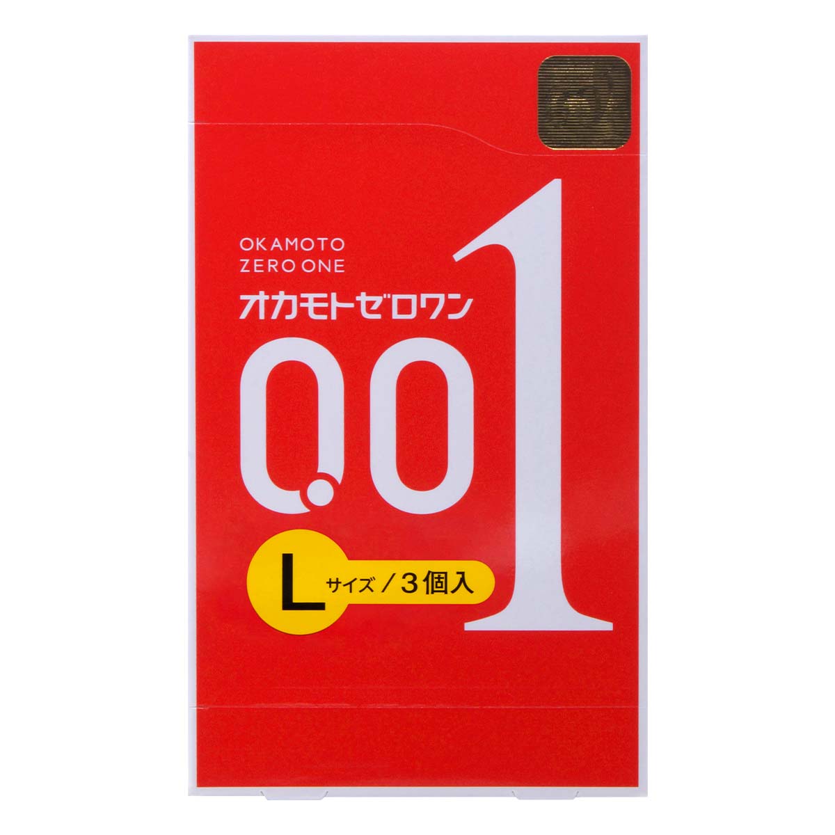 Okamoto 岡本 0.01 大碼 (日本版) 3 片裝 PU 安全套