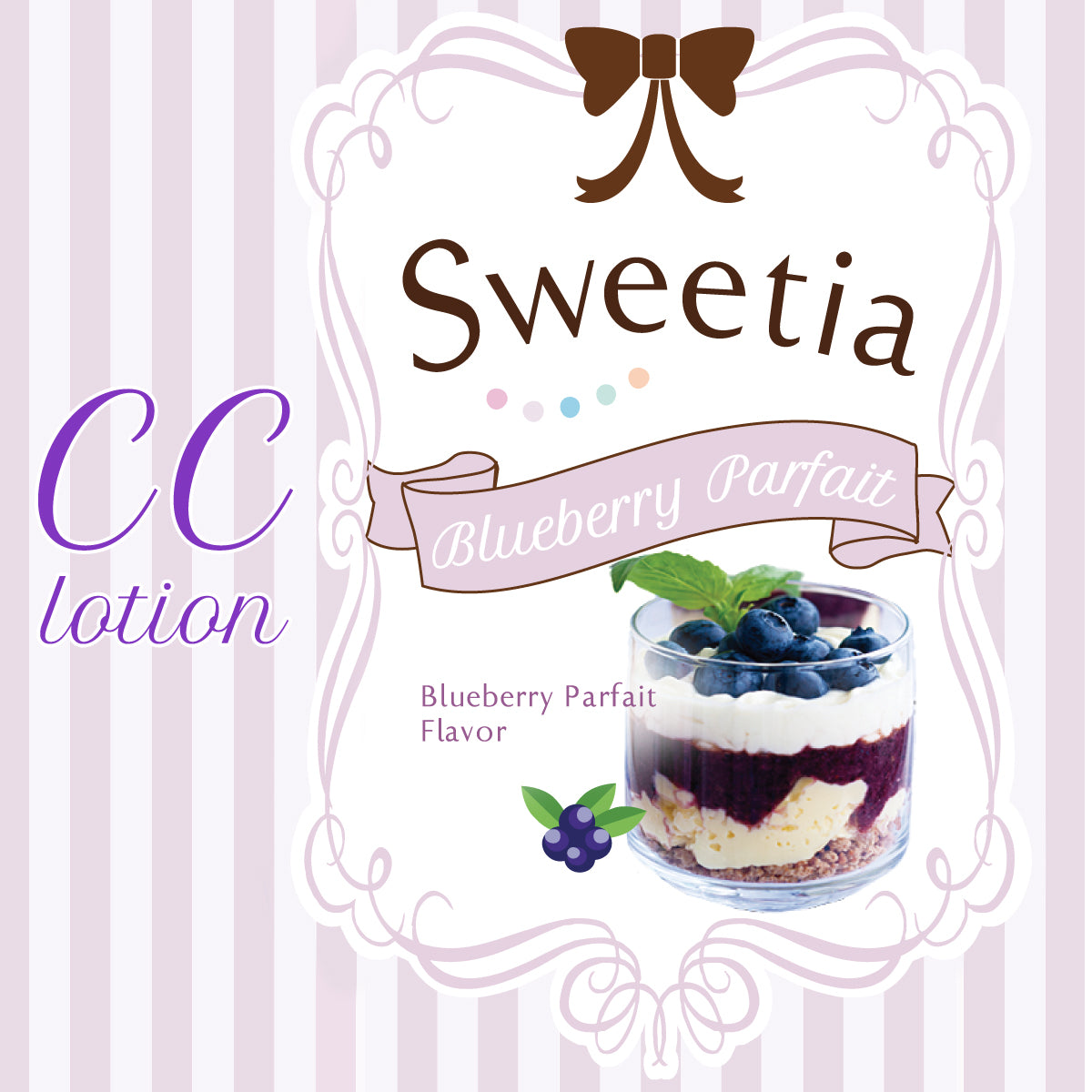 CC lotion Sweetia 180ml (藍莓芭菲味)