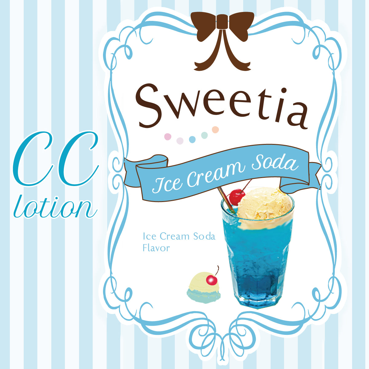 CC lotion Sweetia 180ml (雲呢拿雪糕蘇打味)