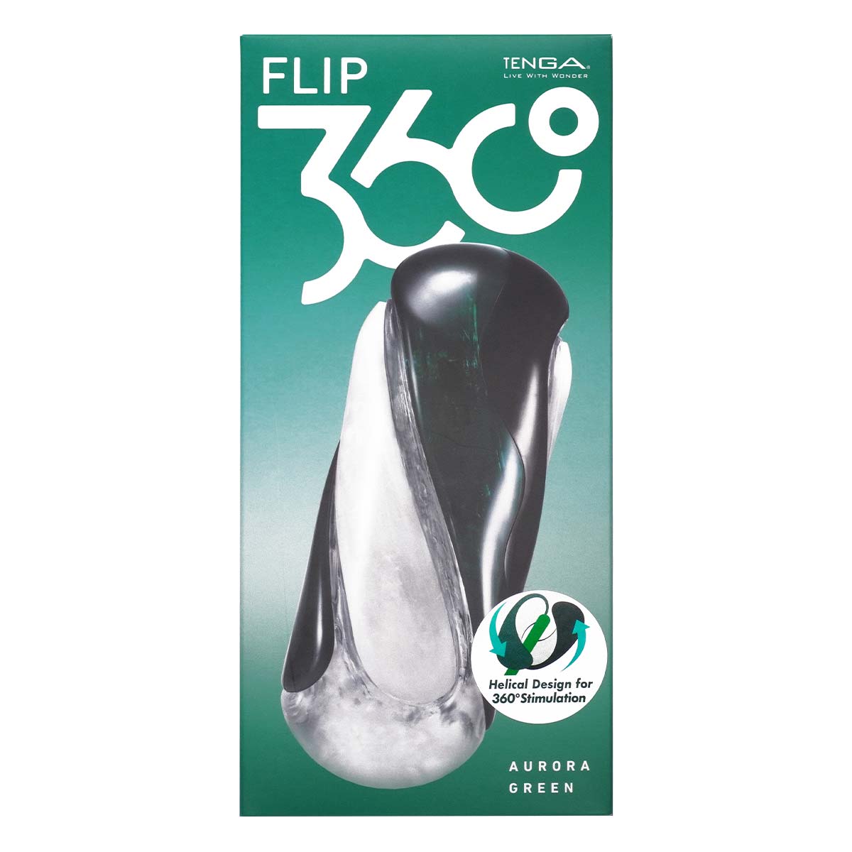 TENGA FLIP 360 極光綠 飛機杯