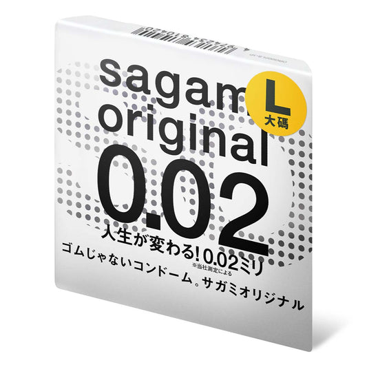 Sagami 相模原創 0.02 大碼 58mm 1 片裝 PU 安全套