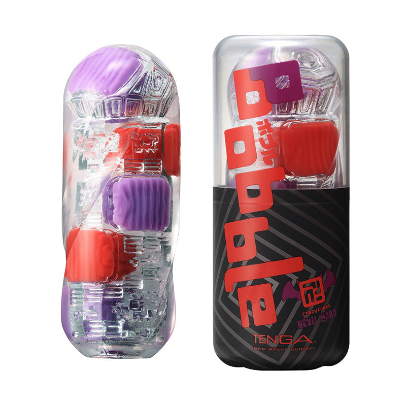 TENGA BOBBLE Crazy Cubes Devil Hard 魔鬼硬版