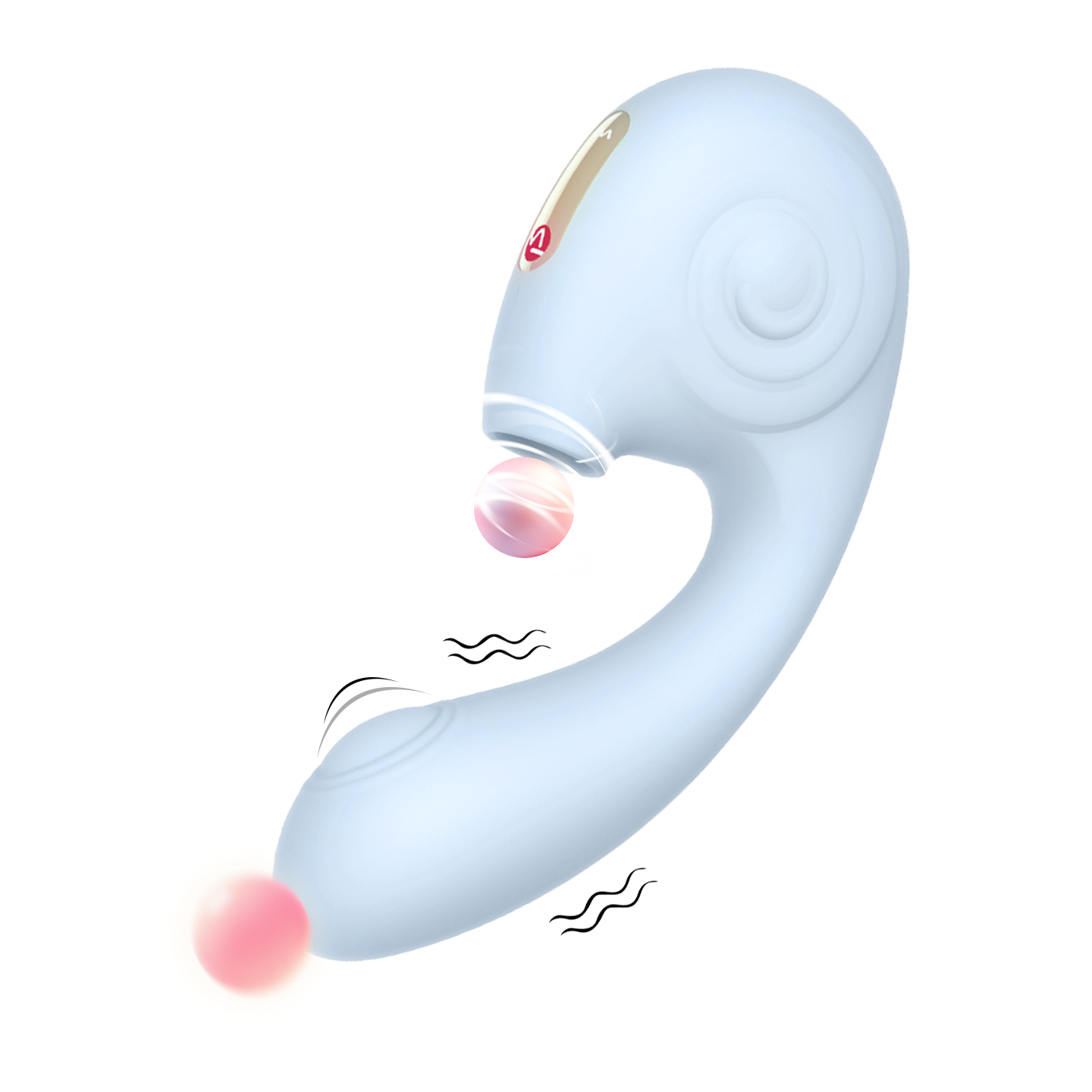 Nomi Tang Little Snail Duo 拍打吸啜震動器