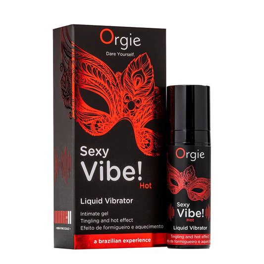 Orgie Sexy Vibe! Hot 跳動式高潮液 熱感 15ml