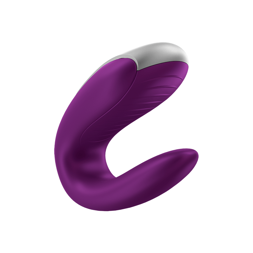 Satisfyer Double Fun 智能APP 遙控情侶共震器 (紫色)