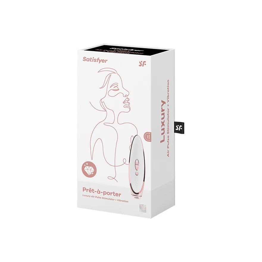 Satisfyer Prêt-à-porter 奢華白金吸吮陰蒂震動器