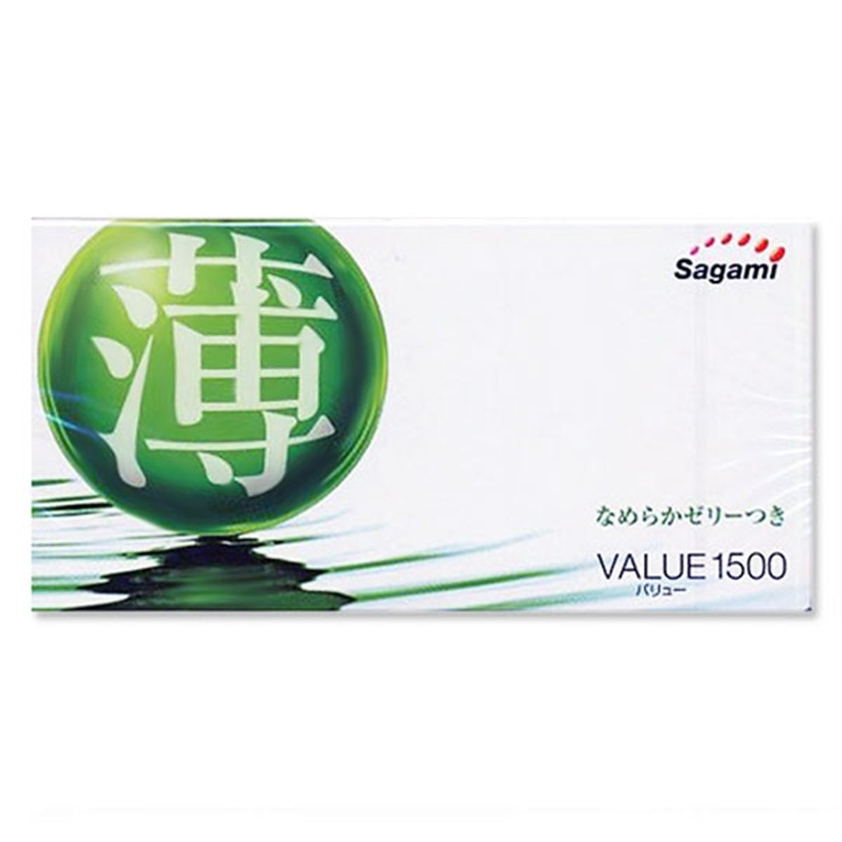 Sagami 相模 超值 1500 12片裝 乳膠安全套 (日本版)