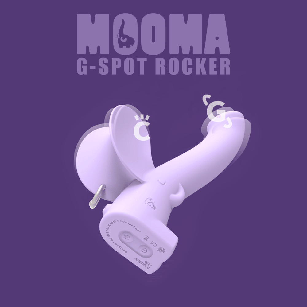 小怪獸 MOOMA 萌獁象 旋轉溫熱G點按摩棒