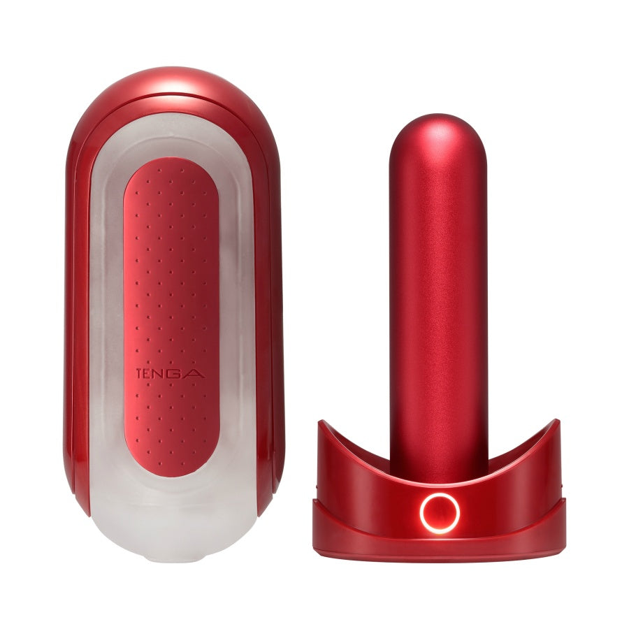 TENGA FLIP 0 (ZERO) 紅色 加熱器套裝