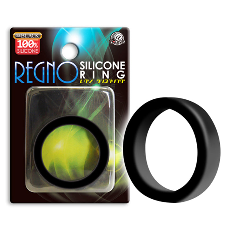 A-One Regno Ring 矽膠持久環 (黑色)
